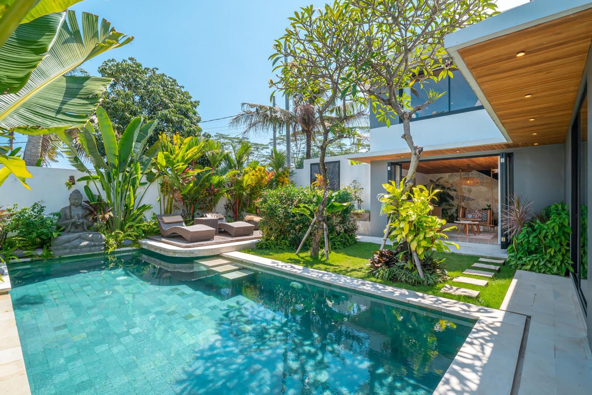 Villa Arunika - Stylish Tropical 2Br Villa Close To Nyanyi Beach! Selemadeg Exterior foto